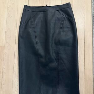 BCBGMaxAzria Black Pencil Skirt